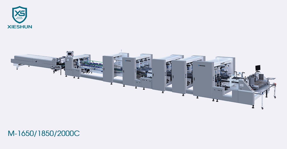 Tự động nhiệm vụ nặng nề đã kéo dài 4 và 6 Thư mục góc Gluer