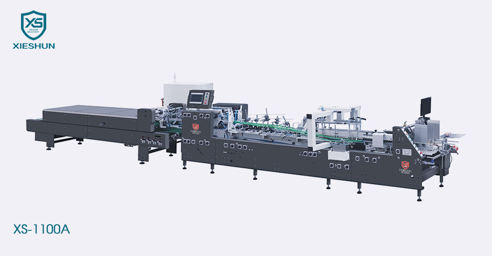 Máy dán và thư mục tốc độ cao tự động đường thẳng
